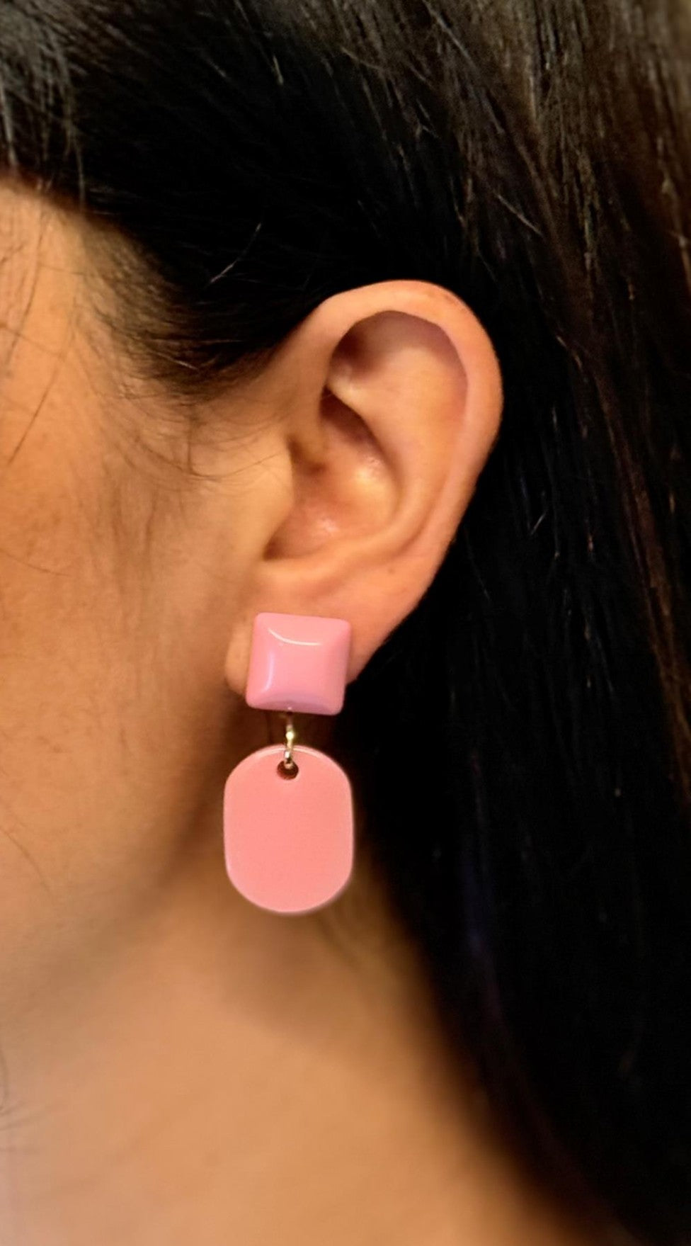 Boucles d’oreilles Rosette - Francine BRAMLI Paris