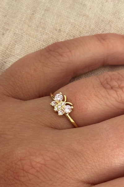 Bague papillon pour enfant - Waekura