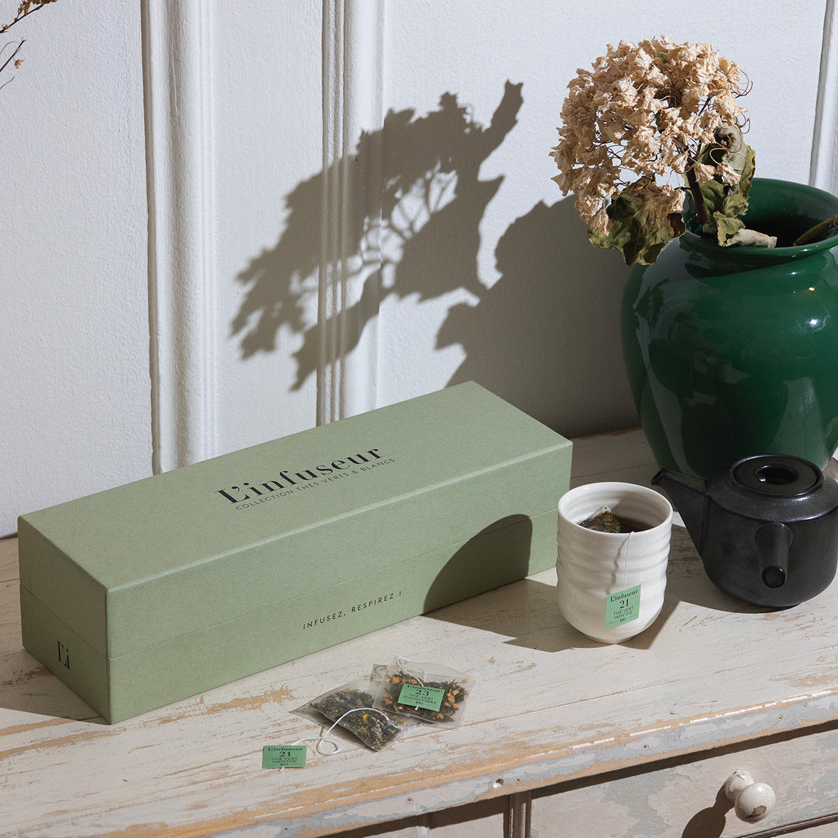 Coffret Collection de thé vert et blanc- L'Infuseur