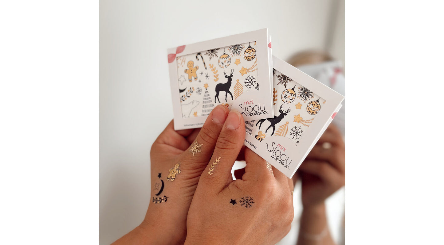 Tatouages - Mini Sioou pour enfants ou adultes :-) - édition de Noël