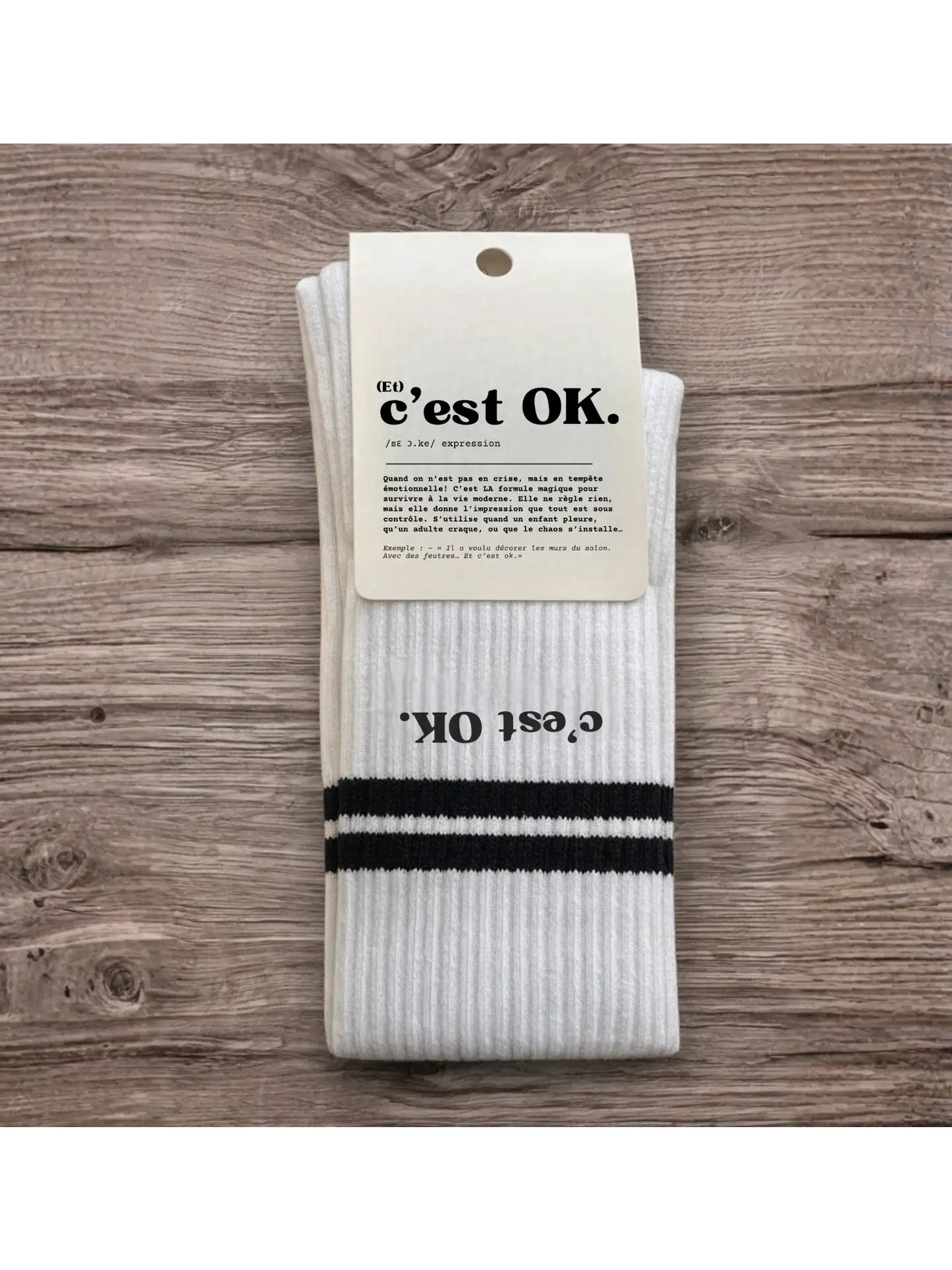 Chaussettes "C'est OK"