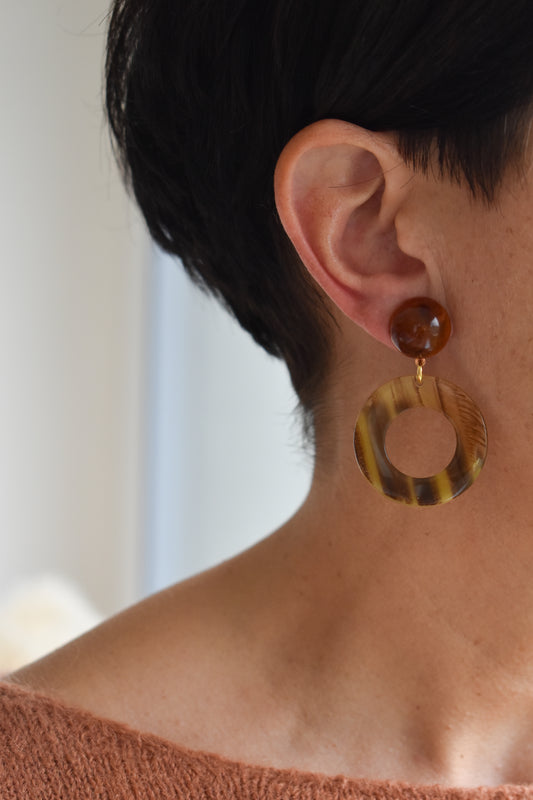 Boucle d'oreilles Laure - Francine BRAMLI