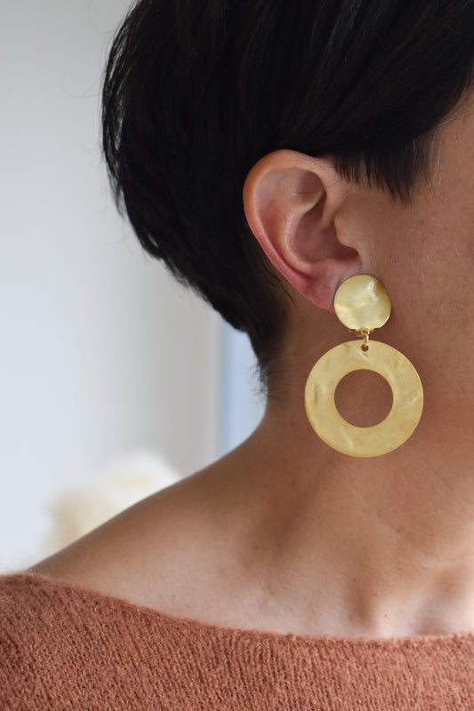 Boucles d'oreilles Sandra - Francine BRAMLI