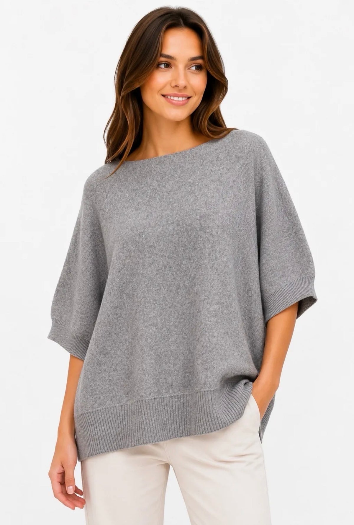 Pull automne manche ¾