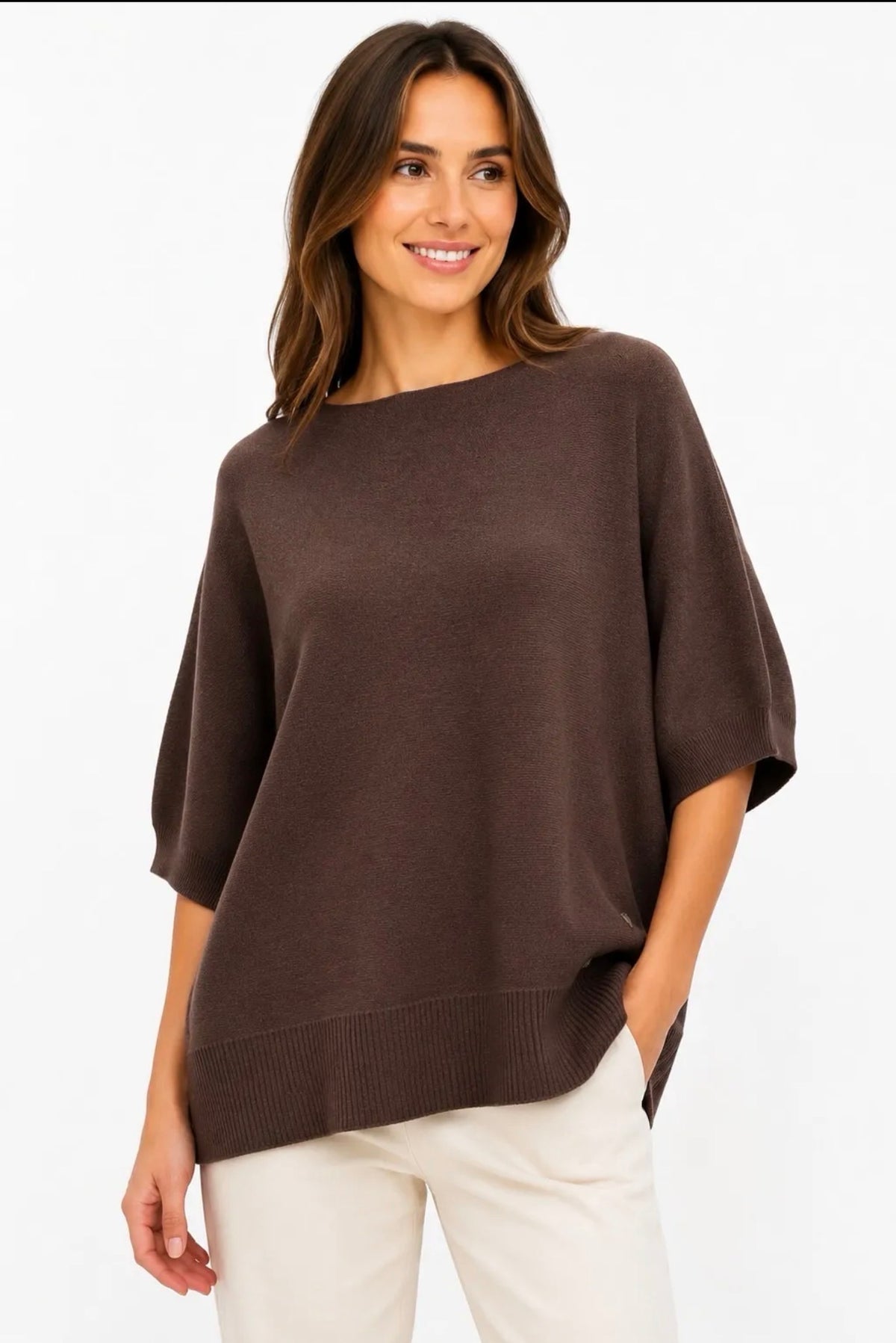 Pull automne manche ¾