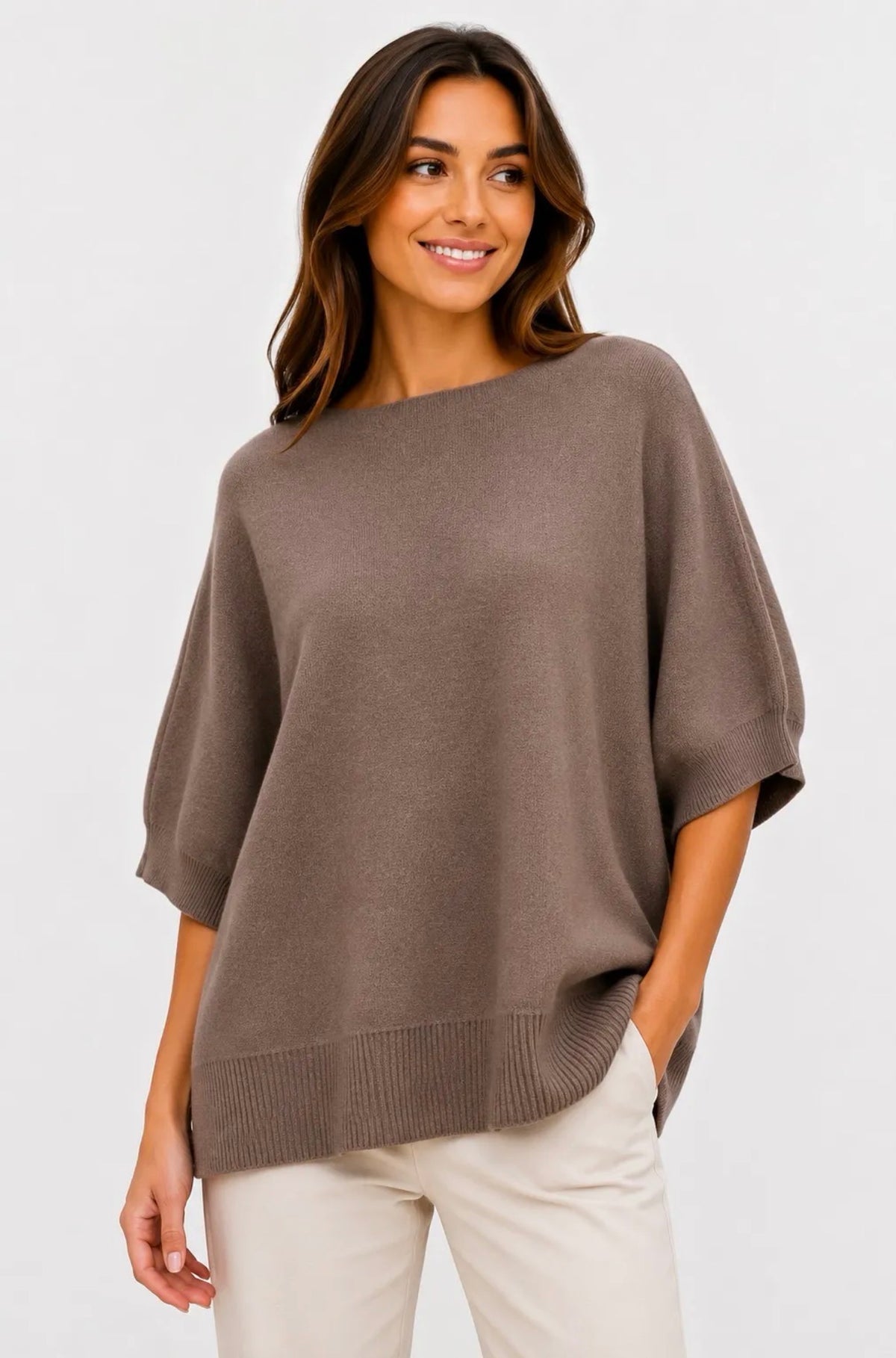 Pull automne manche ¾