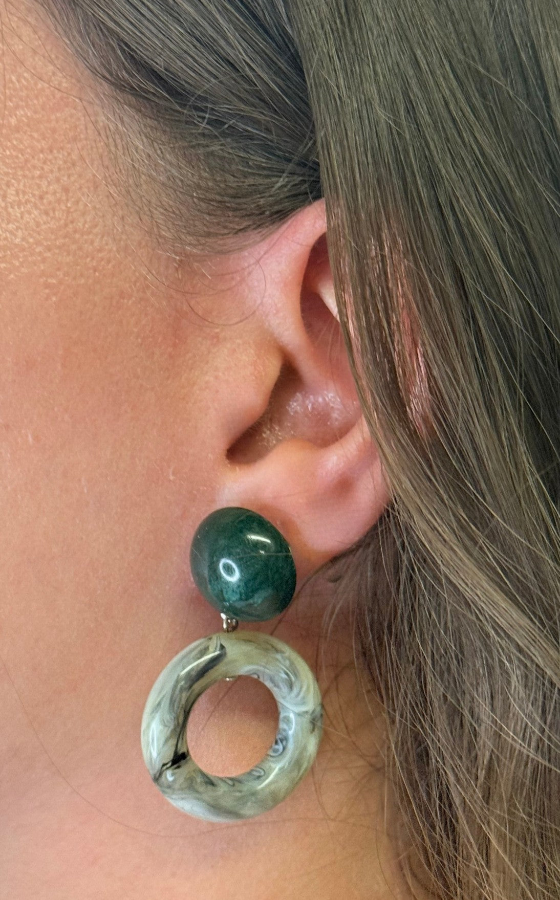 Boucles d’oreilles Julie - Francine BRAMLI Paris