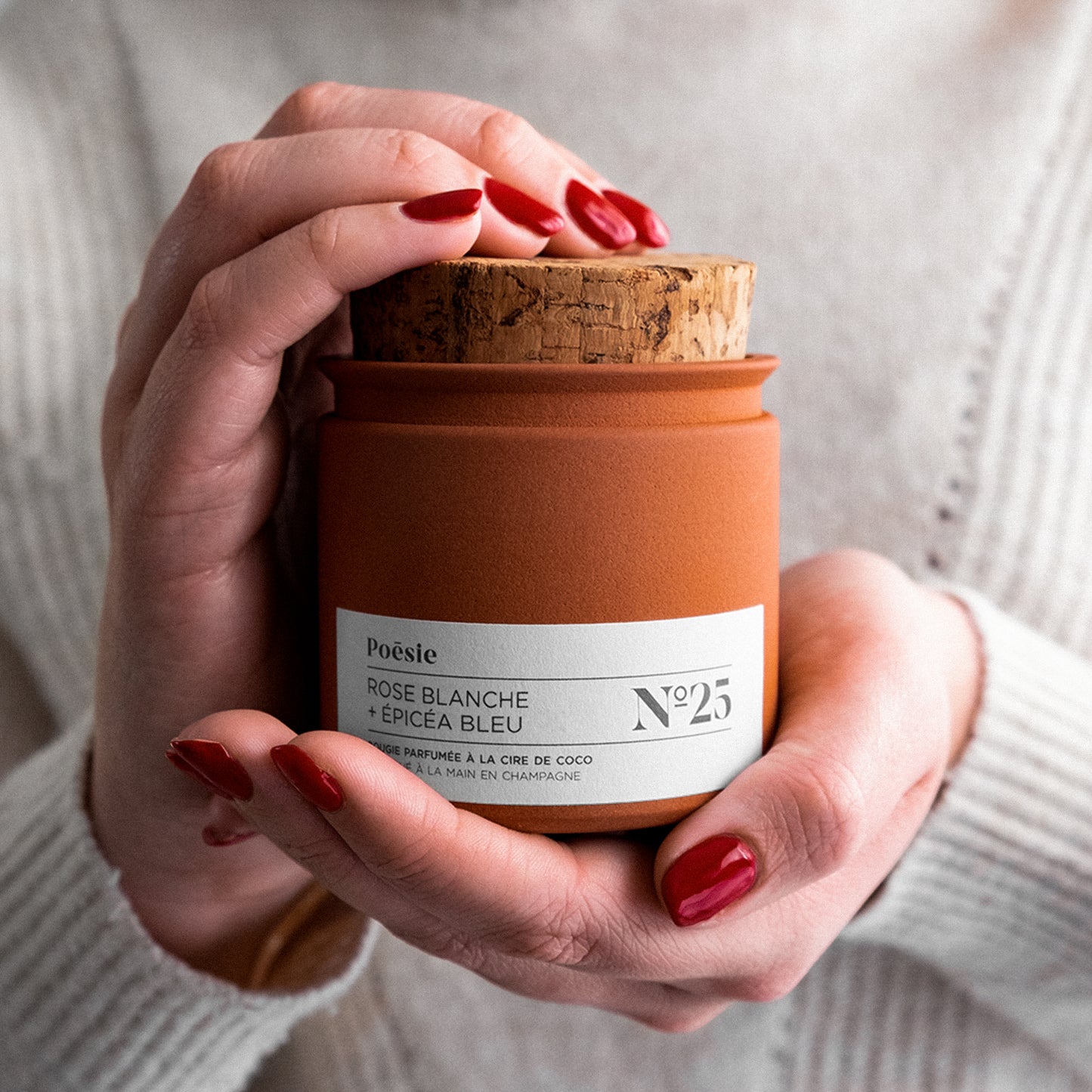 Bougie "With Poésie" n°25