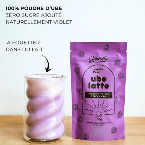 Ube latte by GreenMa