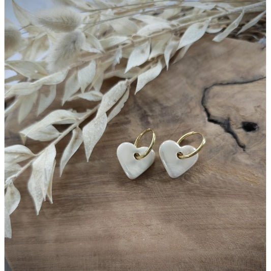 Boucles d'oreilles Coeur