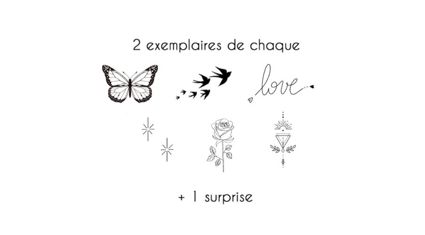 Tatouages - Box Tattoo "Les essentiels"