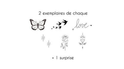 Tatouages - Box Tattoo "Les essentiels"