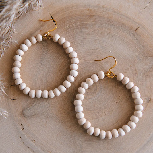 Créoles en bois - légères