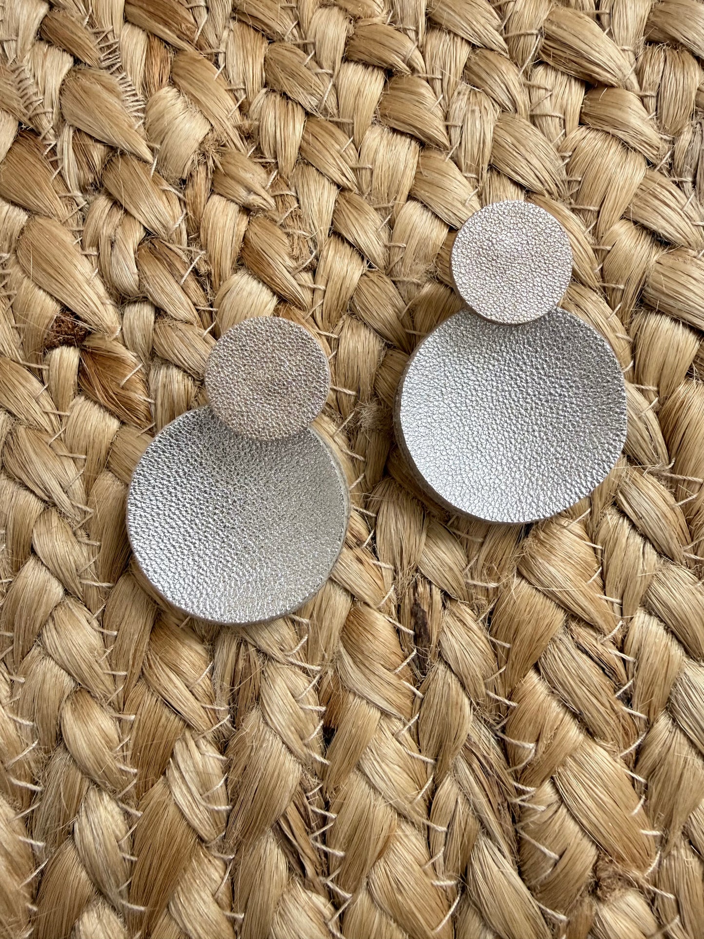 Boucles d'oreilles en cuir